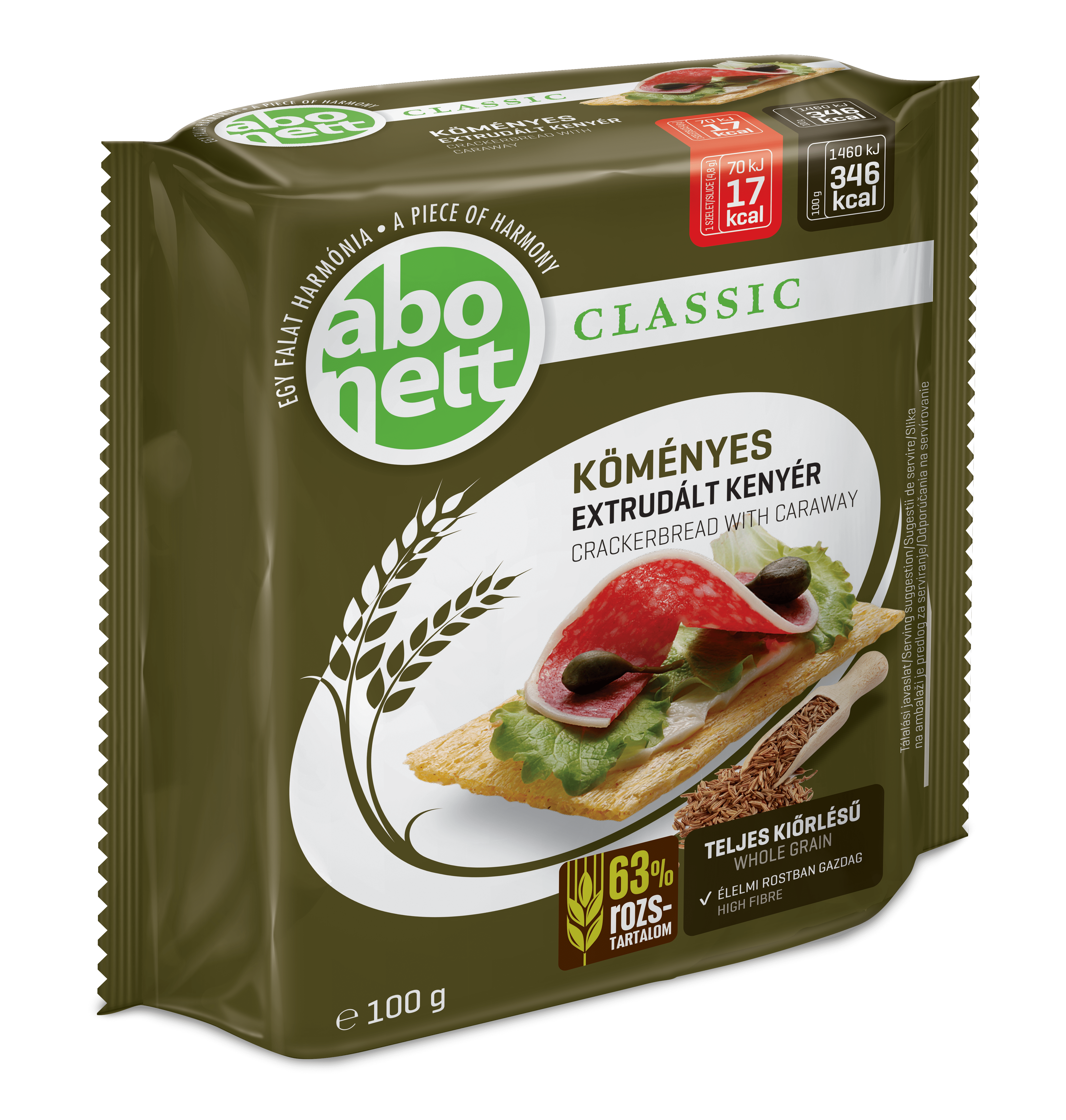 CRACKERBREAD WITH CARAWAY